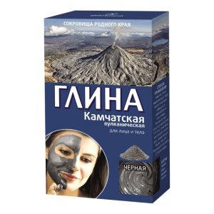 Глина черна Камчатска вулканична - Fitocosmetic, 100 гр.