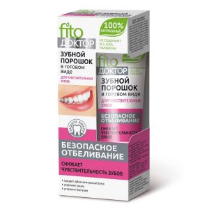 Паста за зъби за чувствителни зъби Fito Доктор - Fitocosmetic, 45 мл.
