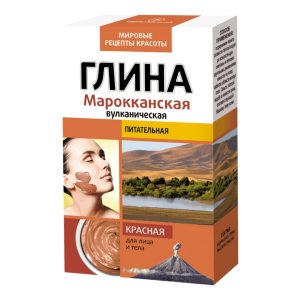 Глина червена Мароканска, подхранваща - Fitocosmetic, 100 гр.