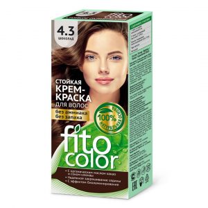 Устойчива крем-боя за коса, цвят Шоколад 4.3 - Fitocosmetic