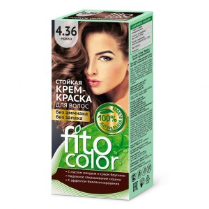 Устойчива крем-боя за коса, цвят Мока 4.36 - Fitocosmetic