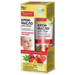 Крем-масло Интензивно подхранване за нормална и комбинирана кожа - Fitocosmetic