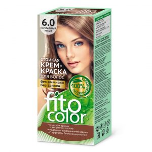 Устойчива крем-боя за коса, цвят Натурален рус 6.0 - Fitocosmetic