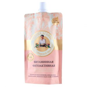 Маска за лице, Фитоактивна с витамини - Бабушка Агафия, 100 мл.