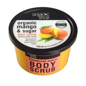 Скраб за тяло Кенийско манго - Organic Shop, 250 мл.