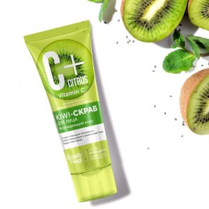 Kiwi-скраб за лице C+Citrus с подмладяващ комплекс - Fitocosmetic, 75 мл