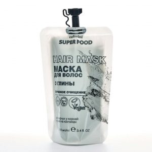 Маска за коса Дълбоко почистване (3 глини) - Cafemimi, 100мл