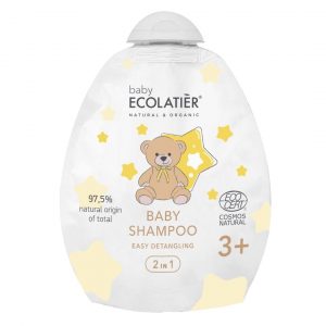 Детски шампоан 2 в 1, Лесно разресване 3+ - Ecolatier, 250мл.