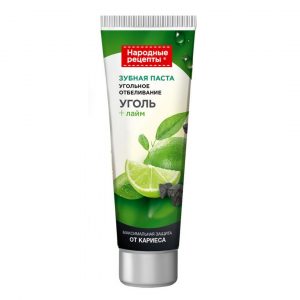 Паста за зъби Избелване с въглен - Fitocosmetic, 75мл.