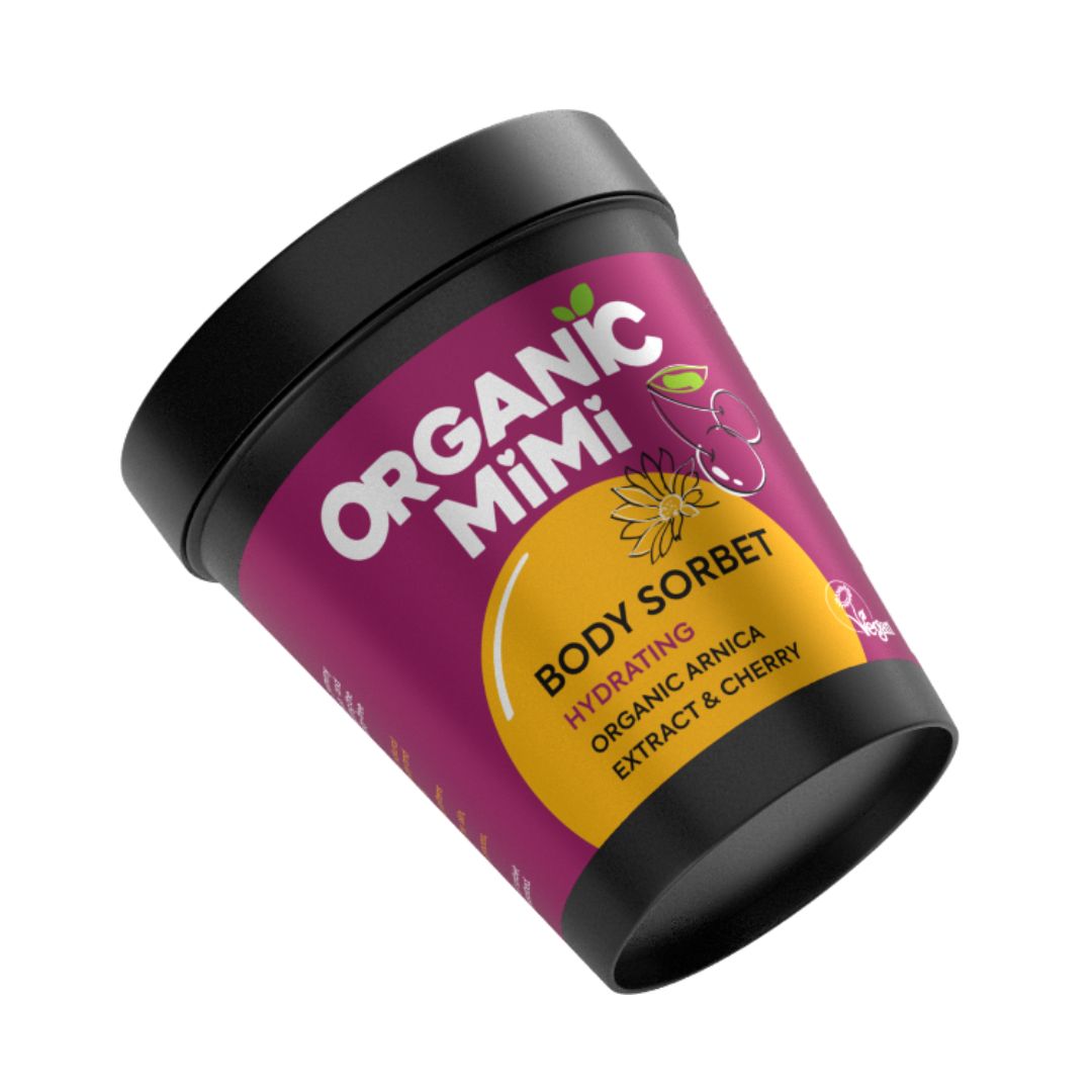 Сорбе за тяло Арника и Вишна, Хидратиращ organic mimi, 200 мл.